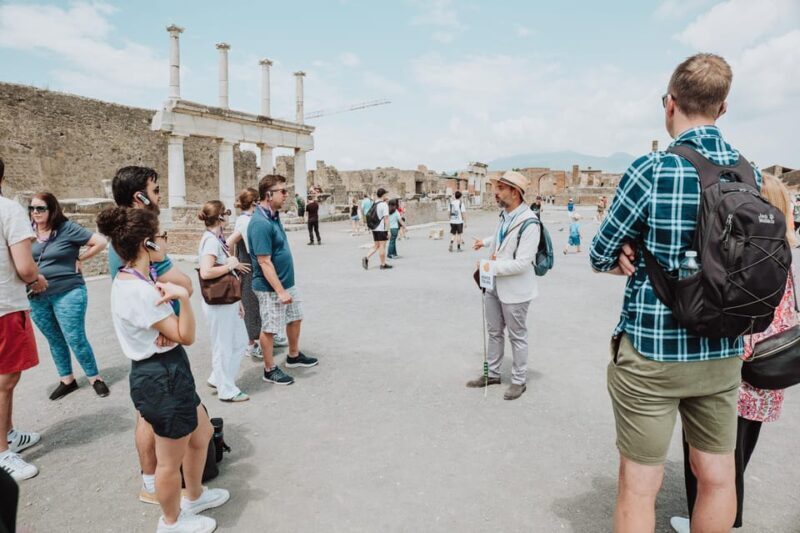 Pompeii: Small-Group Tour of Pompeii and Herculaneum - Transportation and Group Size