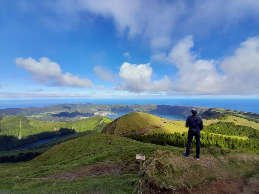Ponta Delgada Cruise Port: The Blue & Green Lake Tour - The Vista Do Rei Lookout