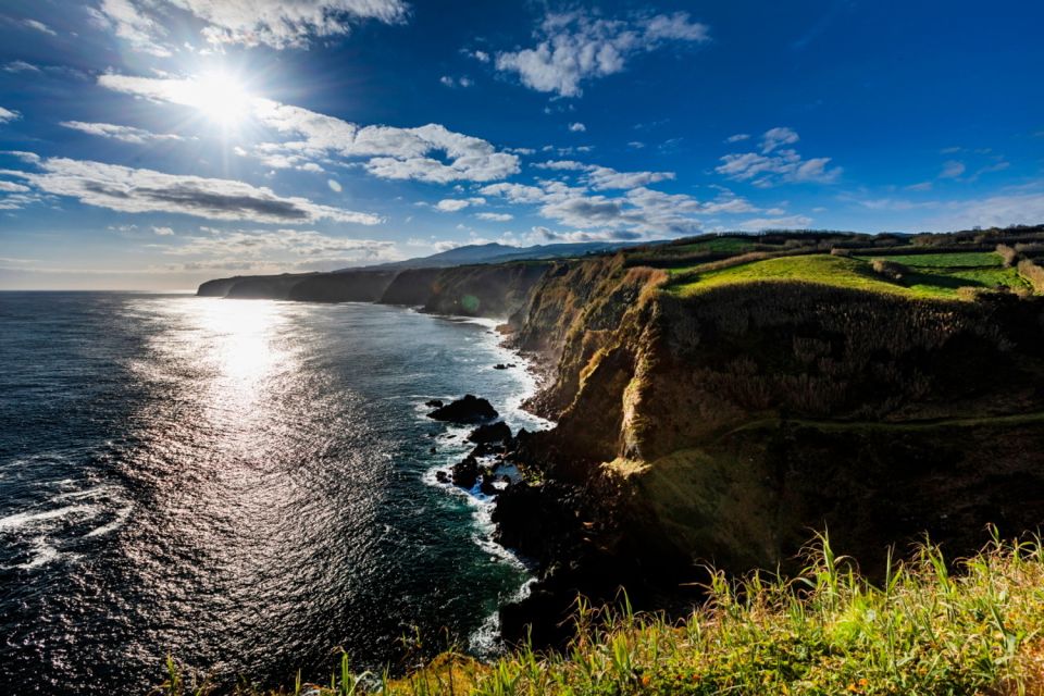 Ponta Delgada: Hidden Gems of São Miguel Full-Day Van Tour - Meeting Point and Transportation