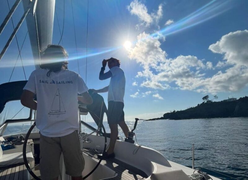 Ponta Delgada: Private Sailboat Cruise with Drinks & Snacks - Key Points