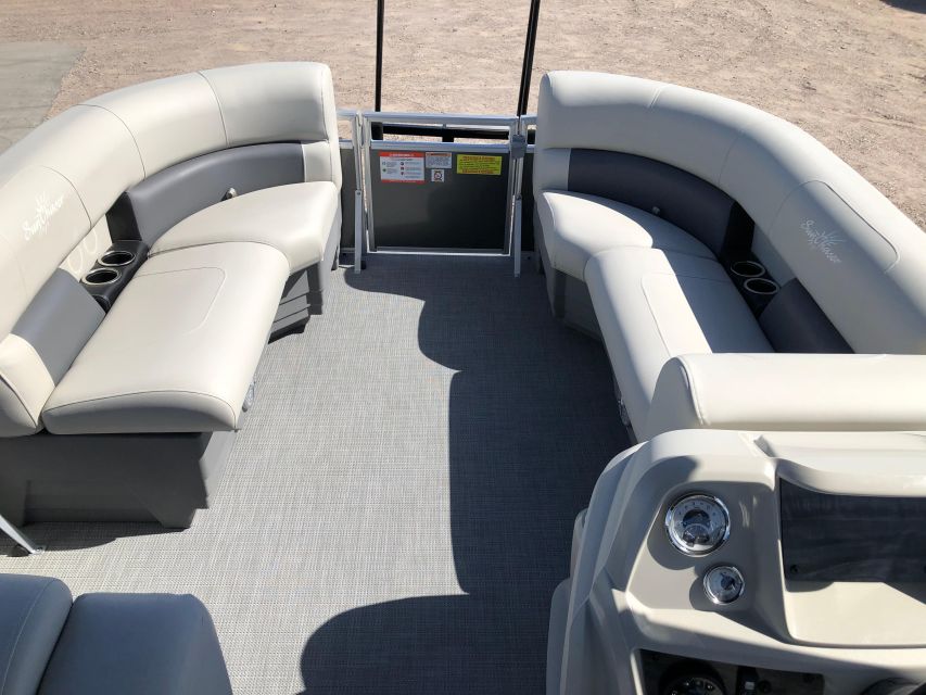 Pontoon Boat Rental - 4 Hour Rental or 8 Hour Rental - Key Points