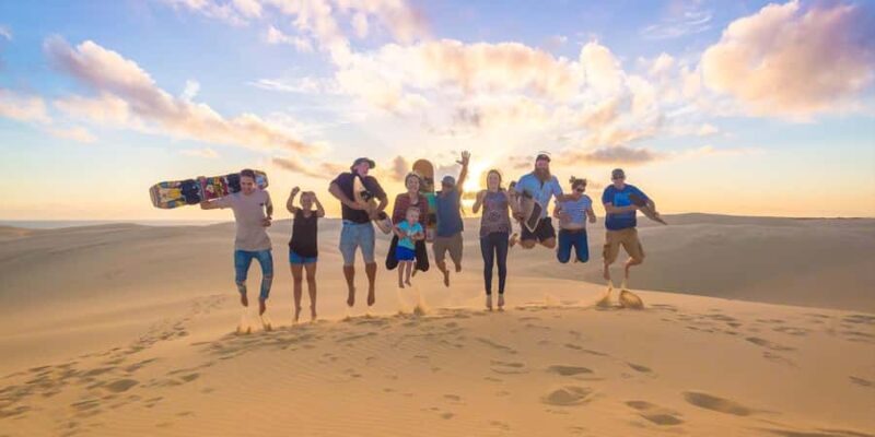 Port Stephens: Dolphin, Lunch, Koalas&Sandboarding -Mandarin - The Sum Up