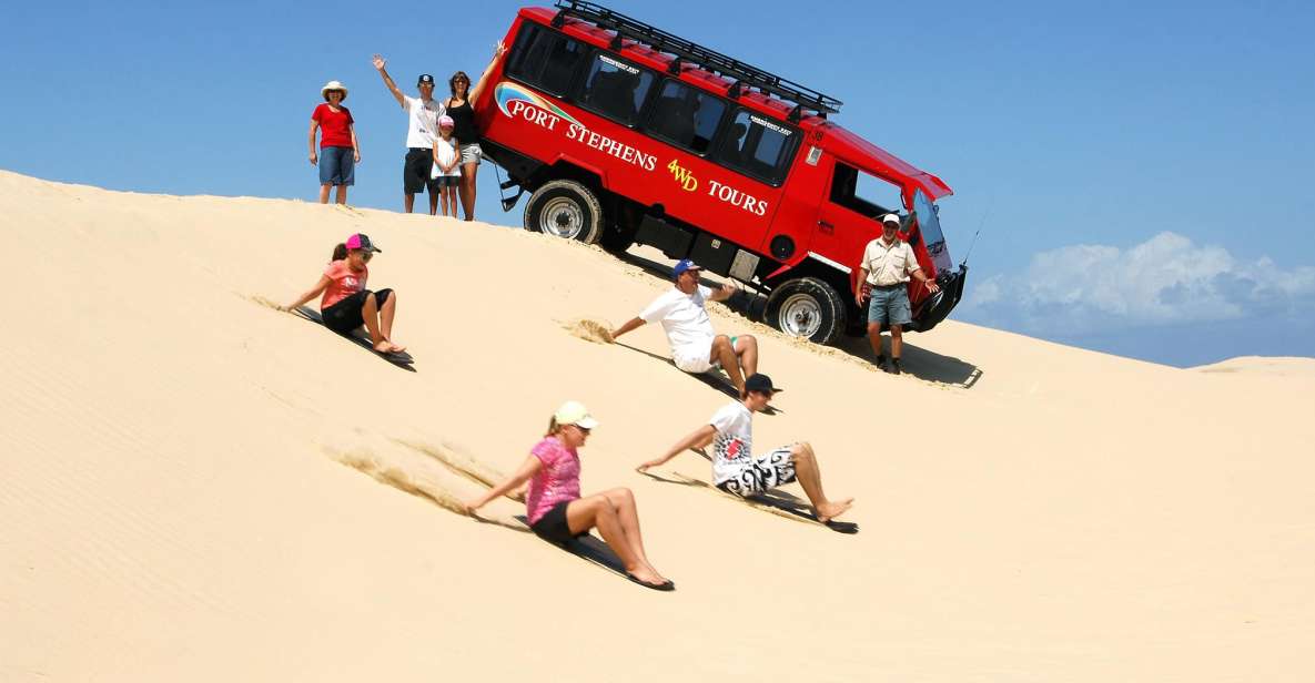 Port Stephens Small Group Dolphins & Dunes Combo - Inclusions