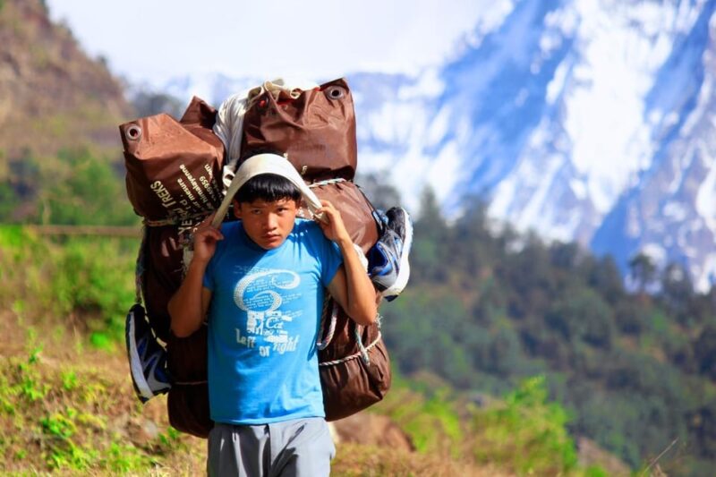Porter for Ghorepani Poon Hill Ghandruk Trek - Trekking Conditions