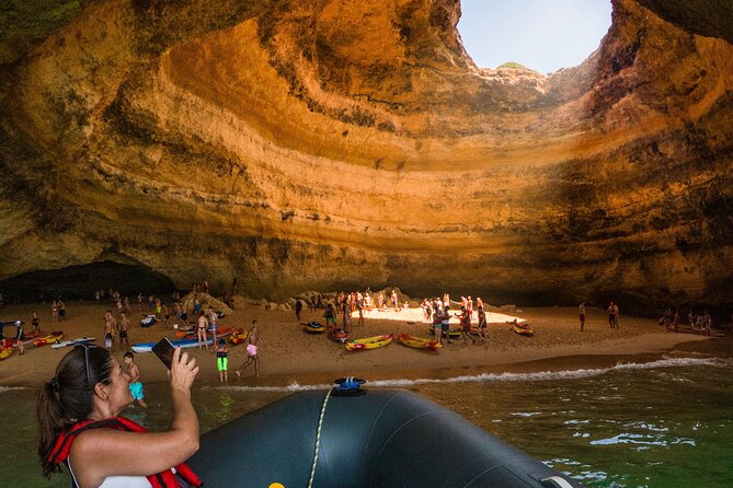 Portimão: Benagil Caves and Sunset Experience With Sparkling Wine - Included Experiences