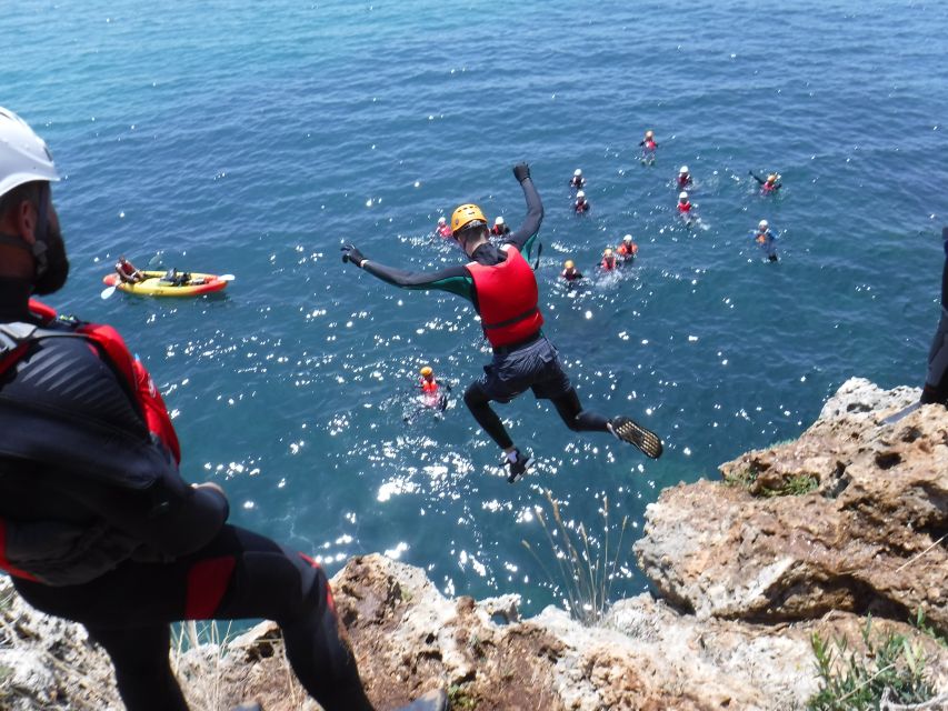 Portinho Da Arrábida: Coasteering Boat Tour - Rock Climbing and Rappelling