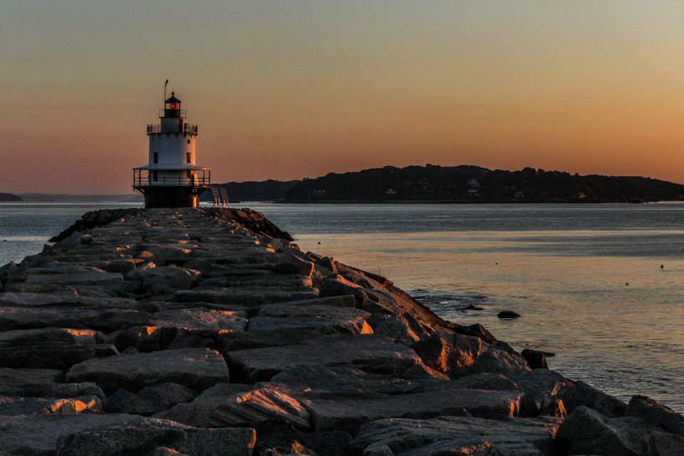 Portland: Casco Bay Sunset and Lighthouse Cruise - Live Tour Guide
