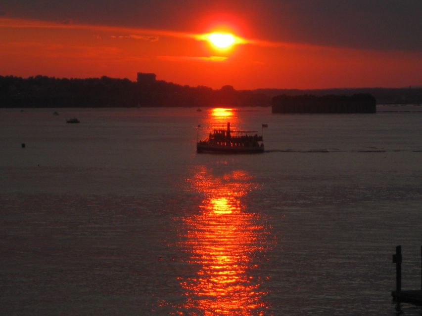 Portland: Casco Bay Sunset and Lighthouse Cruise - Passing Through Diamond Pass