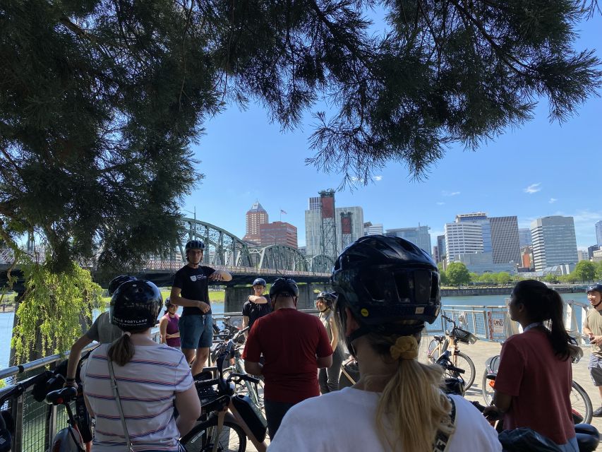 Portland: Guided Bike Tour With Brewery Visits - Tour Itinerary