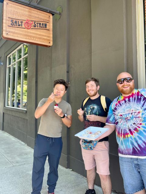 Portland: Guided Ice Cream Walking Tour With Tastings - Walking Tour Through the City