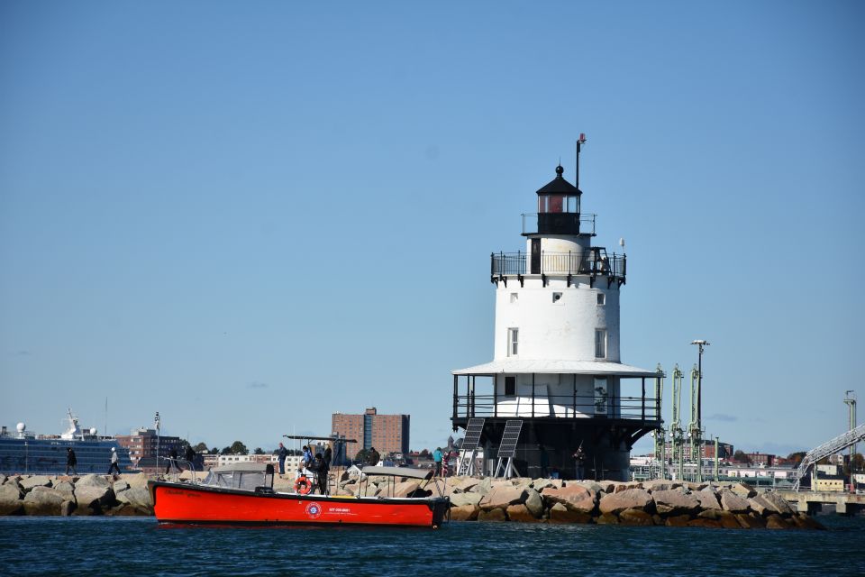 Portland: Sunset Lighthouse Cruise in Casco Bay With Drinks - Cruise Logistics and Meeting Point