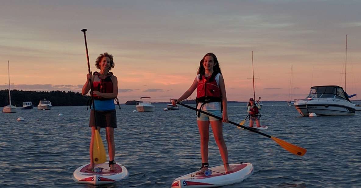 Portland: Sunset Paddleboard Guided Tour - Highlights of the Tour