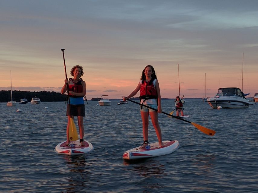 Portland: Sunset Paddleboard Guided Tour - Paddleboard Equipment Included