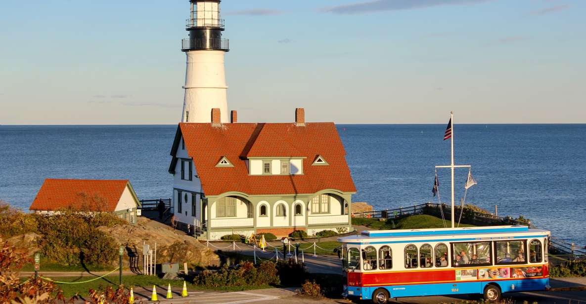 Portland: Trolley City Tour With Portland Head Light Stop - Panoramic Bay Views