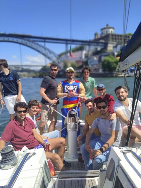Porto: Charming Sailboat Bachelor Party With Drinks - Additional Services Available
