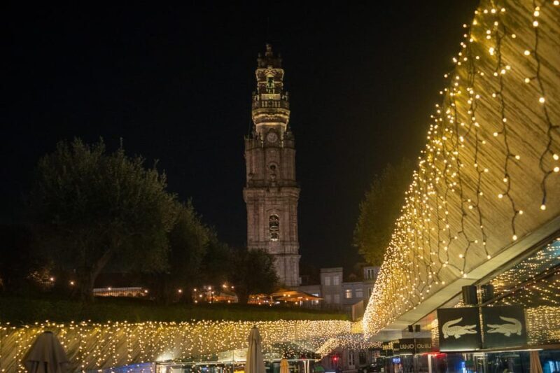 Porto: Christmas Lights Flexible Walking Tour - Key Points