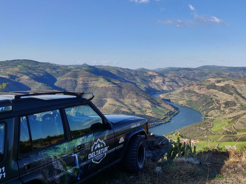 Porto/Douro:4x4 Private Tour With Lunch, Wine Taste and Boat - Key Points
