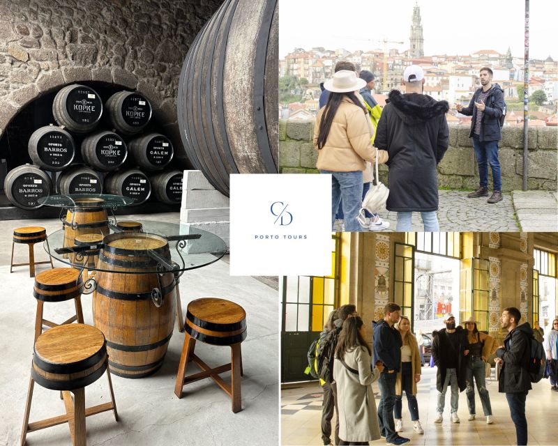 Porto: Guided City Walking Tour & Port Wine Cellar - Booking Information