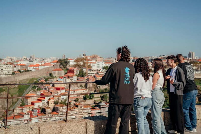 Porto Half Day Tuk Tuk Tour Clérigos, Seaside and Viewpoints - Key Points