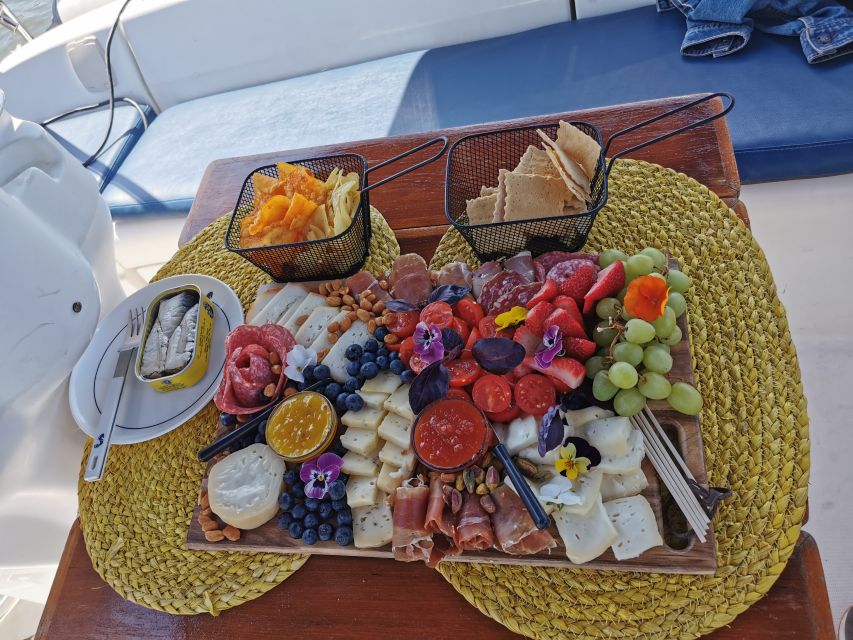 Porto: Private Sailboat Trip With Wine Tasting & Charcuterie - Douro Wine Tasting and Gourmet Products