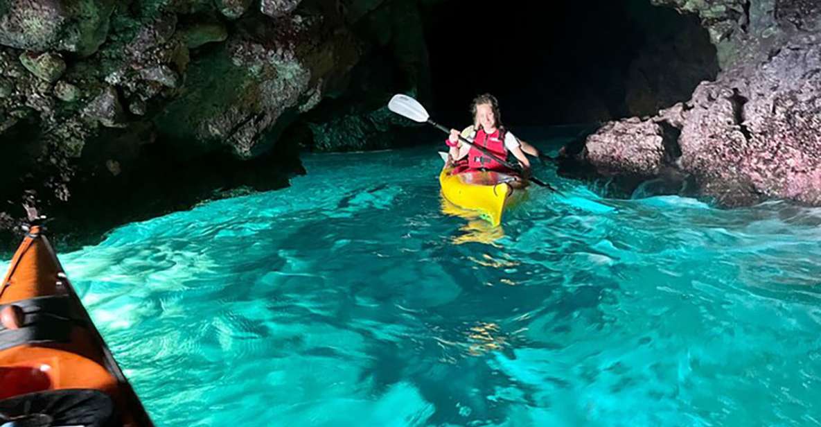 Porto Selvaggio Kayak Tour + Cliff Diving + Cold Springs - Kayaking Adventure