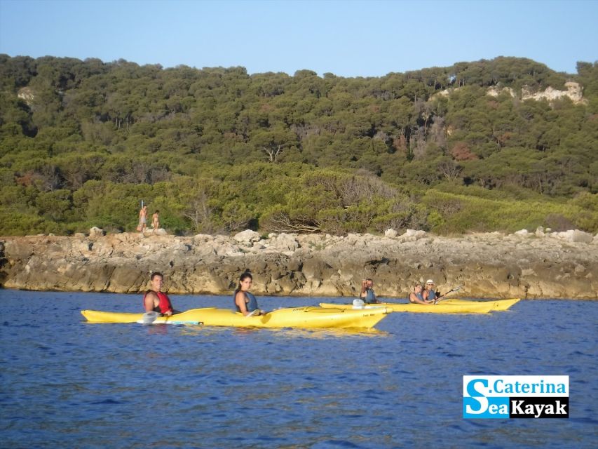 Porto Selvaggio Kayak Tour + Cliff Diving + Cold Springs - Exploring Hidden Caves