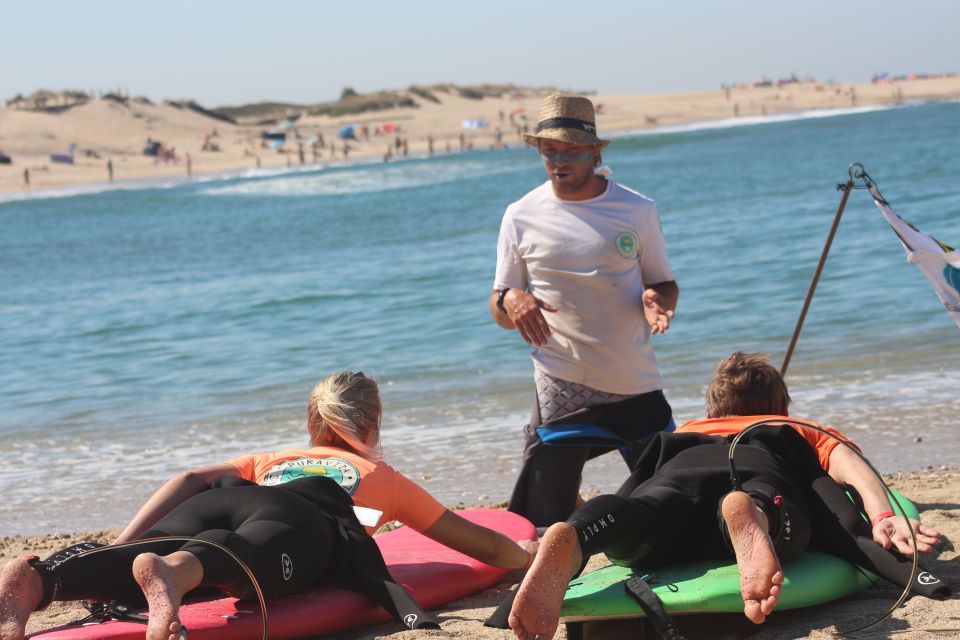 Porto: Small Group Surf Lesson With Transportation - Suitability and Age Range