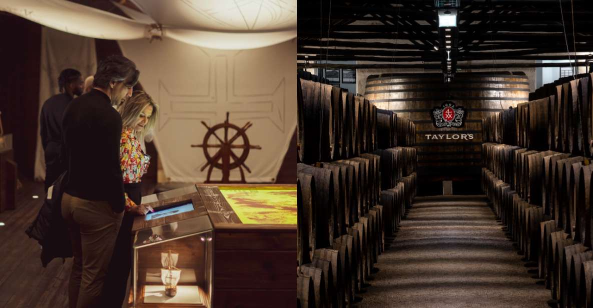 Porto: Taylor's Port Cellar Tour + WOW Museum Pack - Key Points