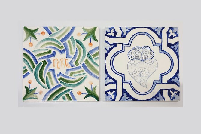 Porto Tile Painting Workshop in Artist Studio - Workshop Details