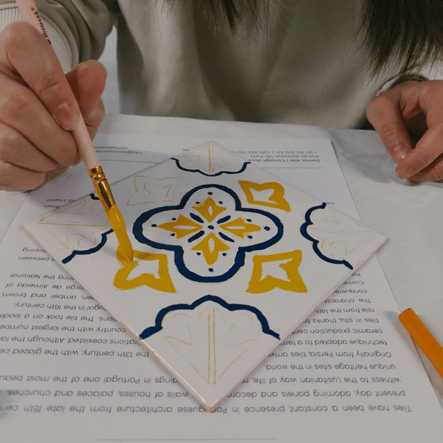 Porto: Tile-Painting Workshop with Porto Wine - Bainharia - Key Points