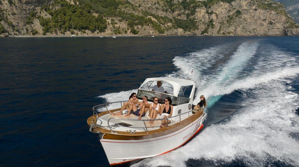 Positano: Amalfi Coast & Emerald Grotto Private Boat Tour - Tour Duration and Highlights