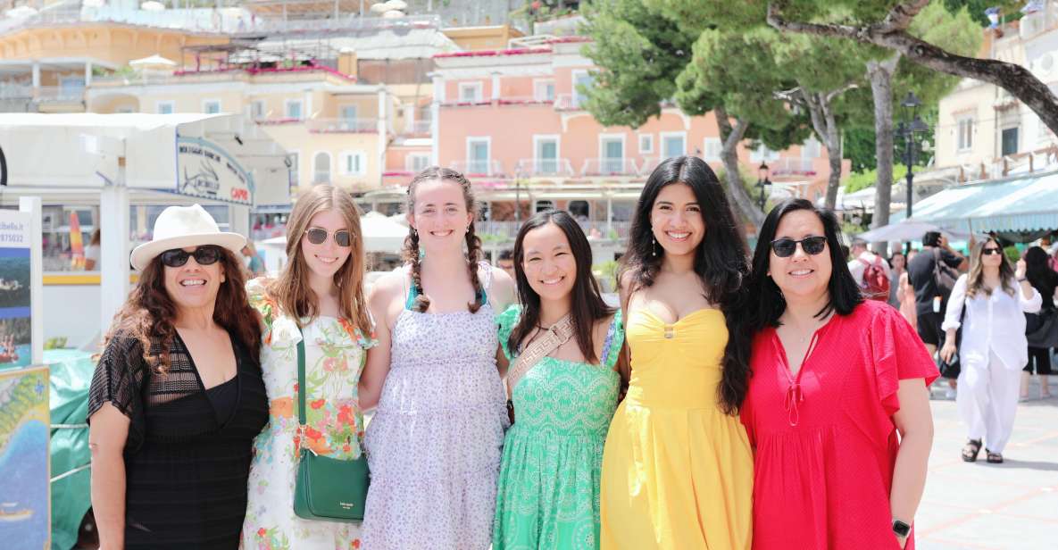 Positano-Amalfi & Pompeii Full Day Trip by Luxury From Rome - Experience Description