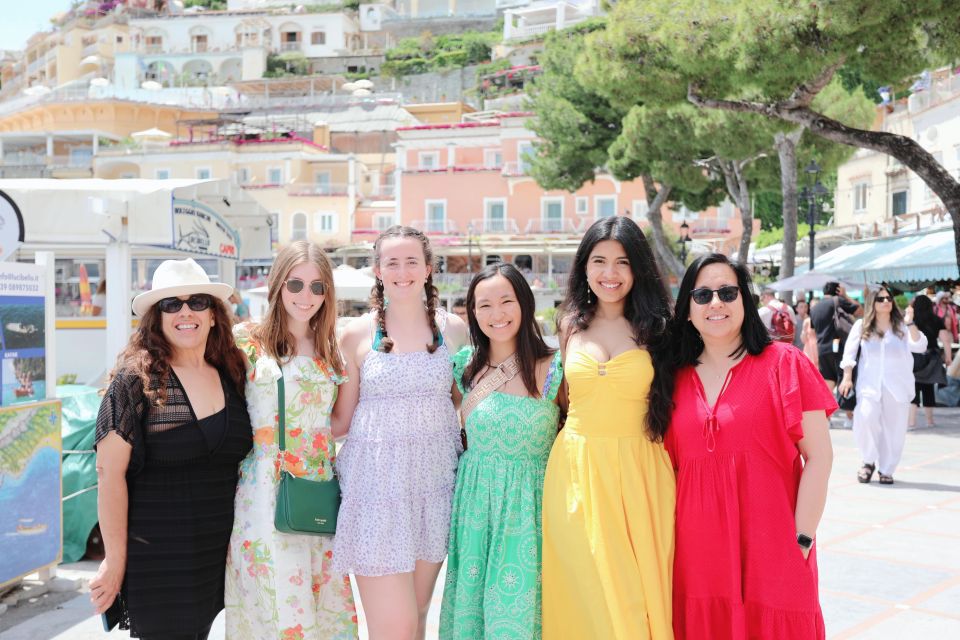Positano-Amalfi & Pompeii Full Day Trip by Luxury From Rome - Inclusions