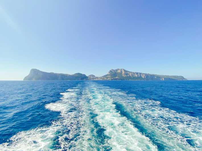 Positano: Capri and Blue Grotto Shared Boat Tour with Drinks - The Itinerary: What You Can Expect