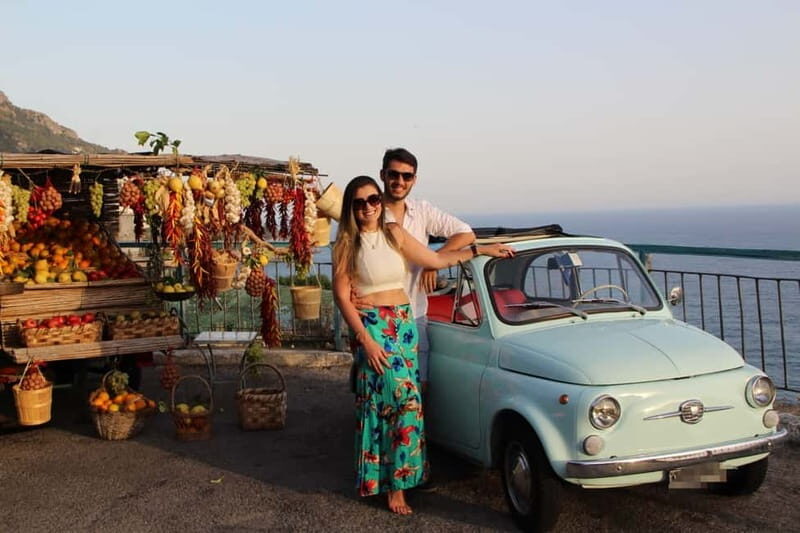 Positano/Praiano: Iconic Fiat 500 Private Amalfi Coast Tour - What the Tour Really Offers