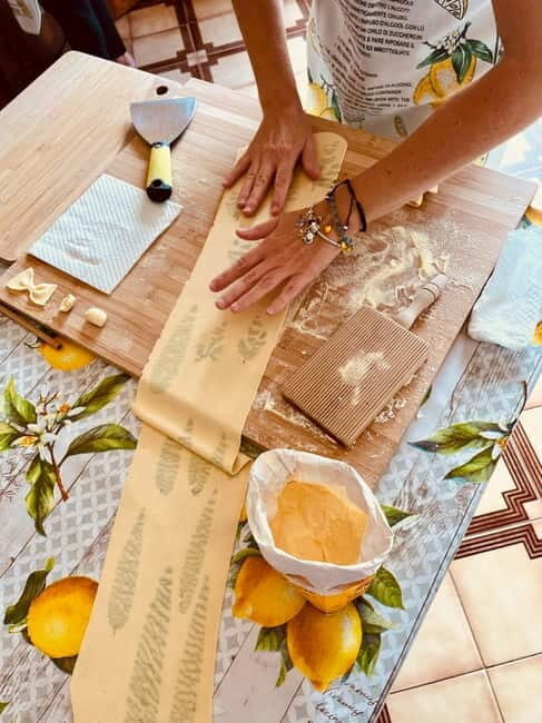 Positano: Ravioli & Tagliatelle Cooking Class - The Sum Up