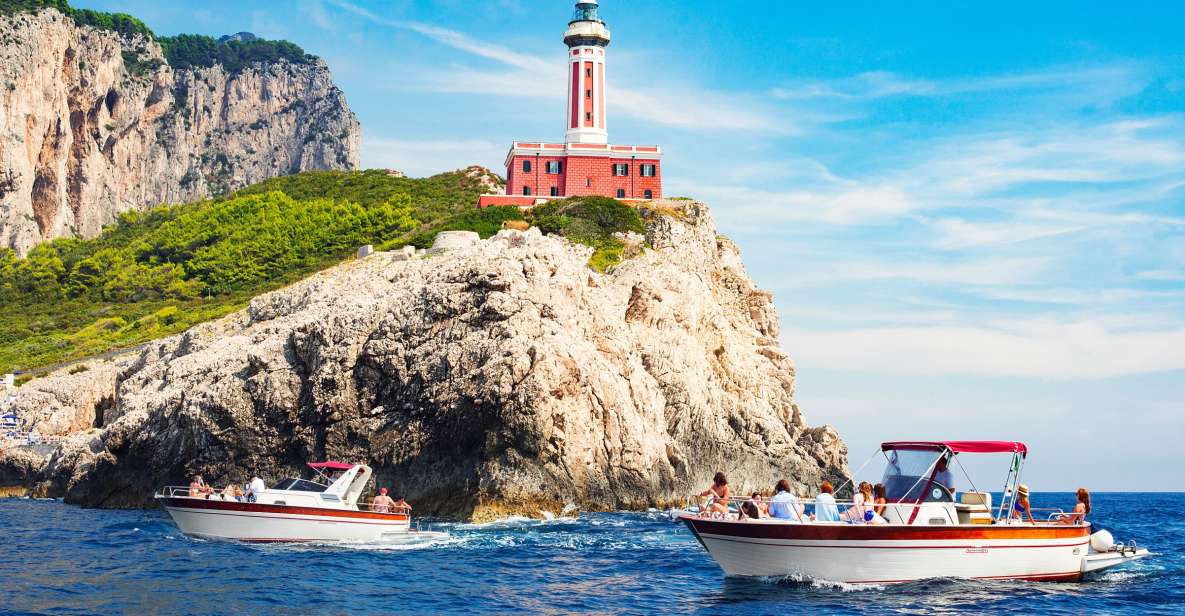 Positano: Small-Group Boat Excursion to Capri Island - Itinerary Highlights