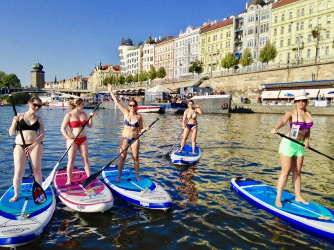 Prague: 2-Hour Paddle Boarding in the City Centre - Scenic River Views