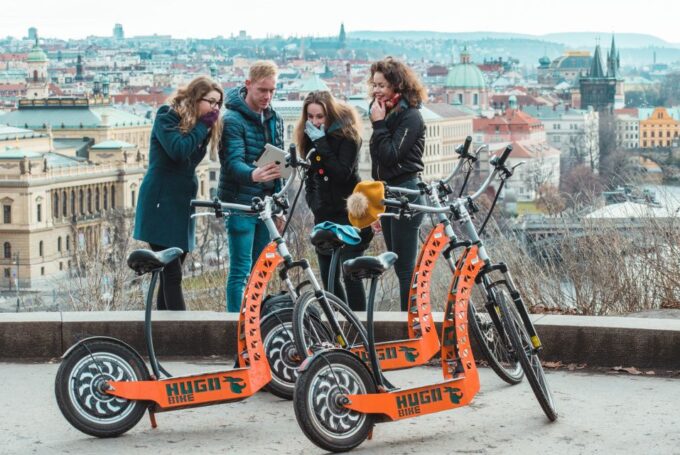 Prague: 2-Hour Prague Castle & Viewpoint E-Scooter Tour - Tour Inclusions