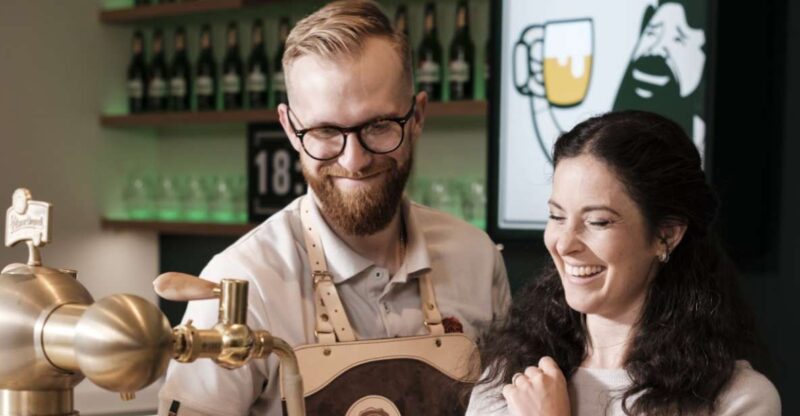 Prague: Beer Pouring Class at Pilsner Urquell Experience - Included Features