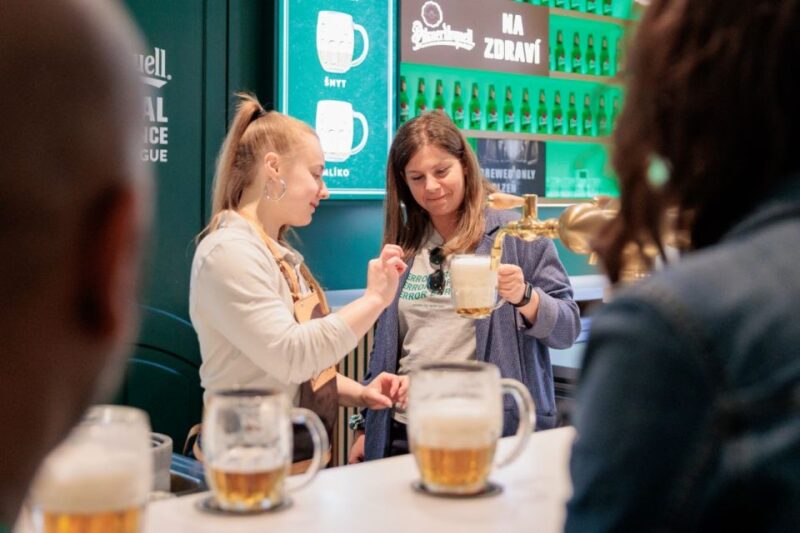 Prague: Beer Pouring Class at Pilsner Urquell Experience - Participant Restrictions