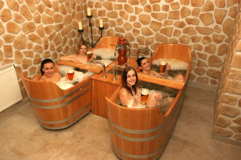 Prague: Beer Spa Bernard With Beer and Massage Option - Location and Amenities