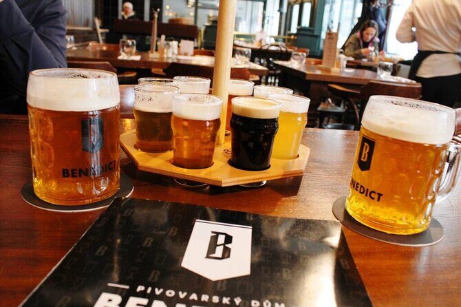 Prague Beer Tasting - 8 types of Czech beer included - The Sum Up