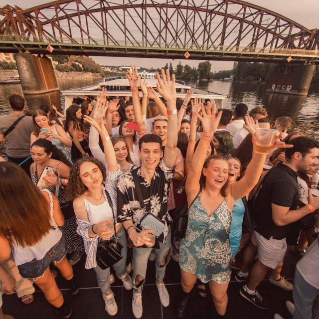 Prague : Boat Party with Afterparty at EPIC - The Itinerary Breakdown