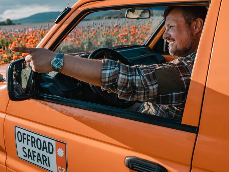 Prague: Bohemian Uplands Garnet Panning&Animal Farm 4WD Tour - Experience Highlights