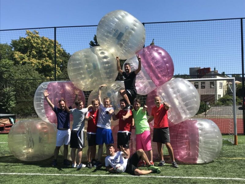 Prague: Bubble Football, Zorbing Football - Gameplay Experience