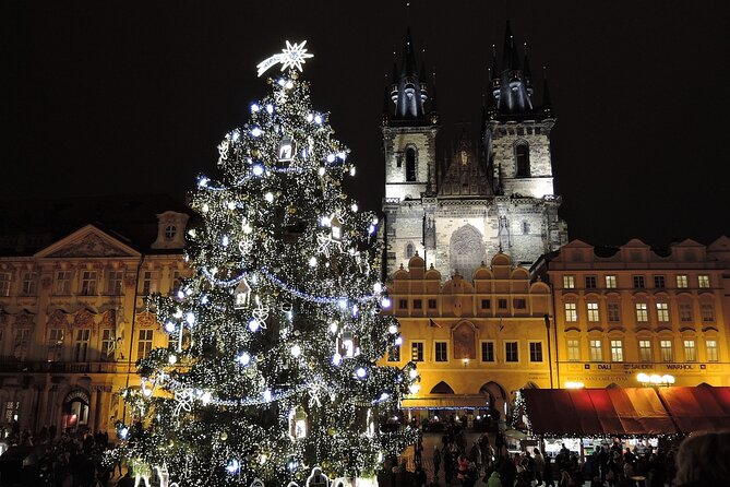 Prague Christmas Tour in Wenceslas Square, Old Town and More - Flexible Pickup and Dropoff
