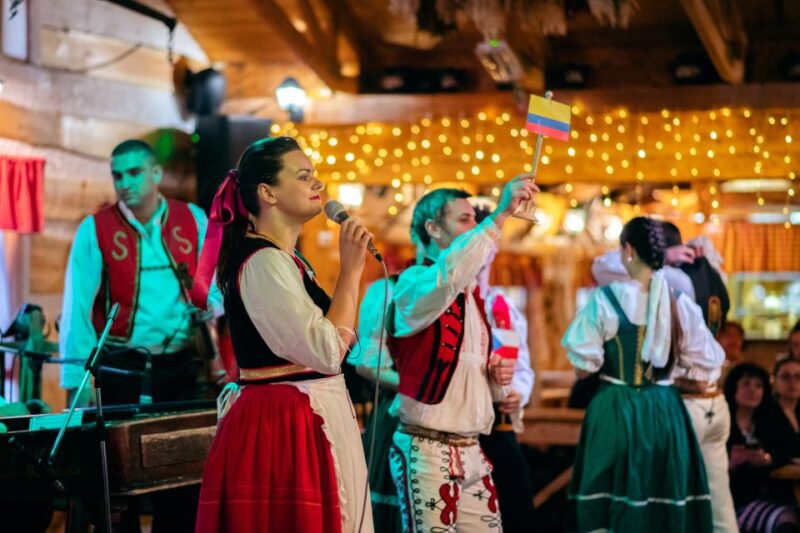 Prague: Czech Folklore Evening With Unlimited Drinks - Transportation and Accessibility