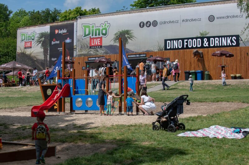 Prague DinoLive: Dinosaur Park Entry Ticket - Accessibility, Facilities, and Practicalities