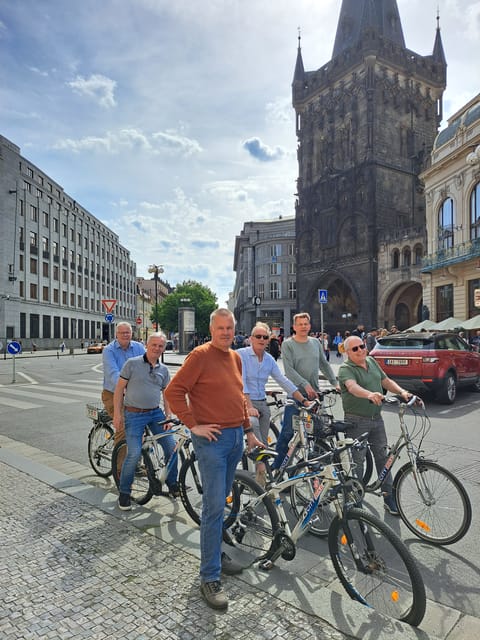 Prague E-Bike City Ride Tour : 2hrs - Itinerary Highlights